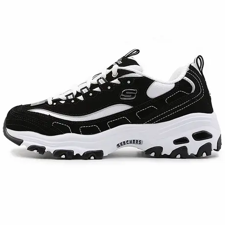 斯凯奇（Skechers）经典男女情侣款复古运动休闲鞋轻便缓震熊猫鞋商品大图