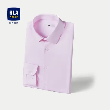 HLA/海澜之家婚庆系列长袖正装衬衫24春夏新款利落正式有型上衣男图片