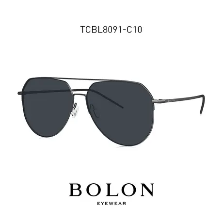 BOLON暴龙近视墨镜带度数23新品飞行员金属偏光太阳眼镜TCBL8091商品大图