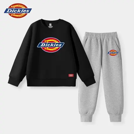 Dickies童装男童套装秋季男孩2025新款秋款卫衣儿童薄款两件套潮A图片