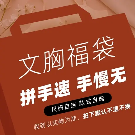 文胸福袋！限时限量拼手速！（非质量问题不退款）图片