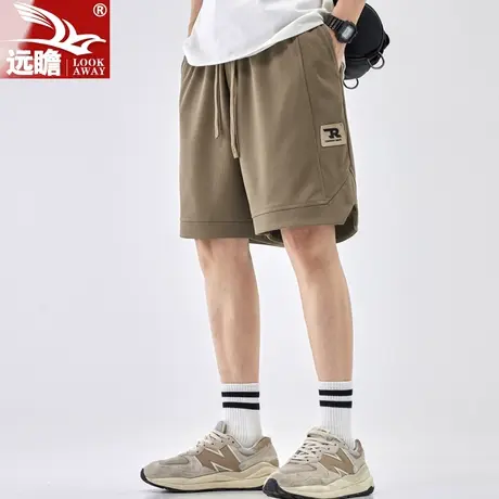 男士休闲短裤夏季薄款宽松运动中裤2023新款潮流百搭五分裤子男款商品大图