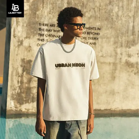 LiLbetter短袖男2024新款美式街头t恤男生衣服搭配帅气半截袖夏季商品大图
