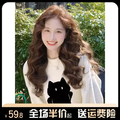 软糯糯小个子毛衣女秋冬季外穿宽松慵懒风针织艺术生奶乖上衣外套商品大图