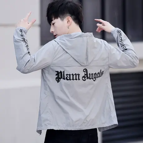 防晒衣外套男士夏季韩版潮流修身帅气薄款夹克防晒服棒球服男装商品大图