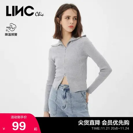 【针织合集】LINCCHIC金羽杰针织衫时尚针织开衫外套女春夏图片