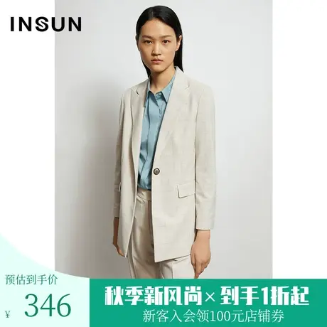 恩裳秋季商场同款简约商务高级西装外套女职业小西服高端图片