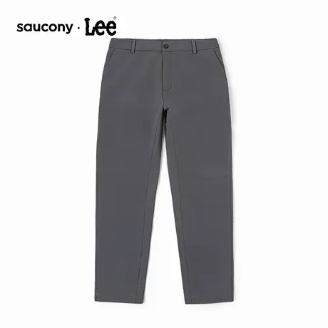 Lee × Saucony联名商场同款25秋冬新舒适锥形枯木灰男休闲布裤商品大图
