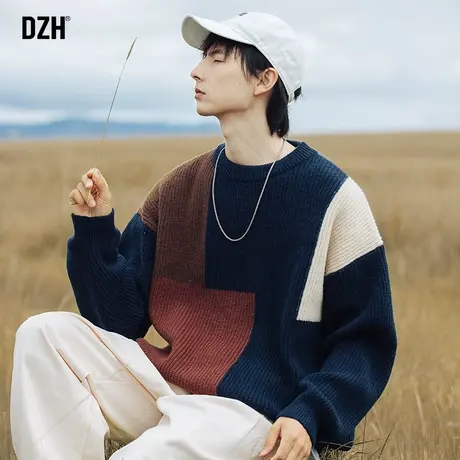男士情侣毛衣男秋冬款2023新款韩版慵懒针织衫打底高级感线衣内搭商品大图