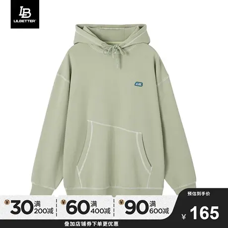 Lilbetter连帽卫衣男士上衣秋冬款衣服设计感套头衫美式潮牌外套商品大图