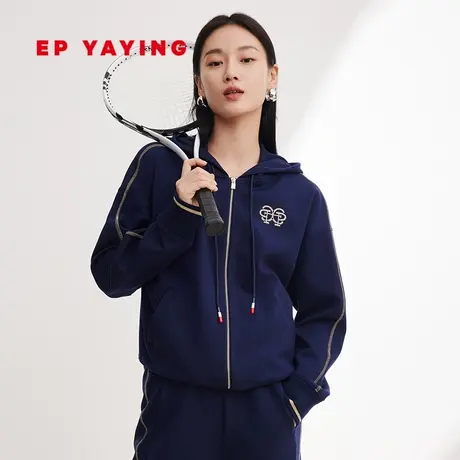 EP YAYING雅莹女装 图腾刺绣活力运动套装 2024早春新品1221A图片