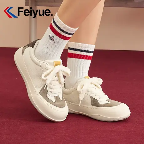feiyue/飞跃x芝麻街联名休闲鞋女鞋2024春季正品街拍百搭板鞋828商品大图