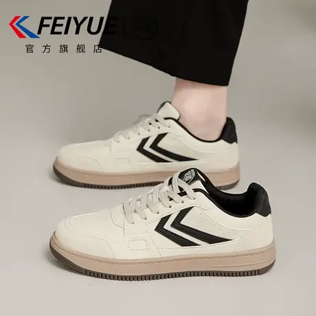 feiyue/飞跃男鞋小白鞋男2025春季新款爆款百搭透气休闲德训鞋子商品大图