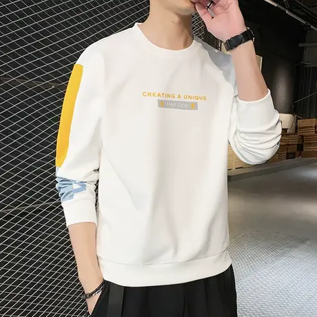 卫衣男士春秋季2023新款潮流ins潮牌宽松长袖打底衫衣服男装春装商品大图