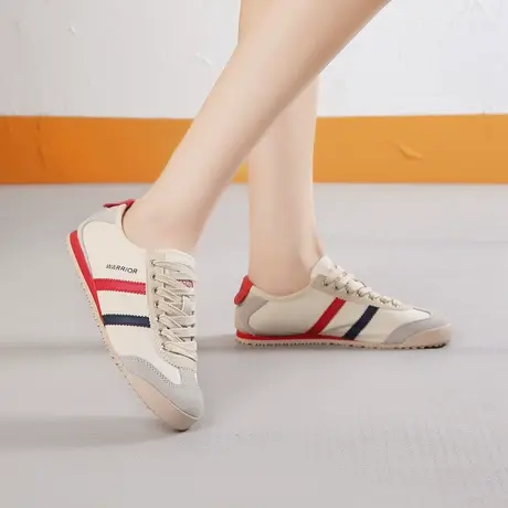 回力小白鞋韩版潮女鞋低帮平底男鞋流行牛筋底德训鞋运动休闲鞋图片