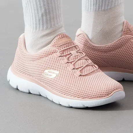 斯凯奇（SKECHERS）官方舰店女鞋 2025春新款一脚穿运动鞋舒适透商品大图