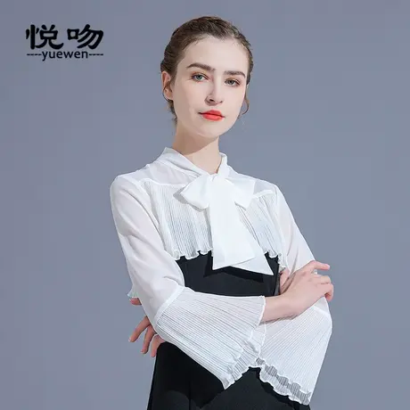 雪纺防晒衣女超短款坎肩雪纺衫设计感喇叭袖小披肩夏百搭系带外搭图片