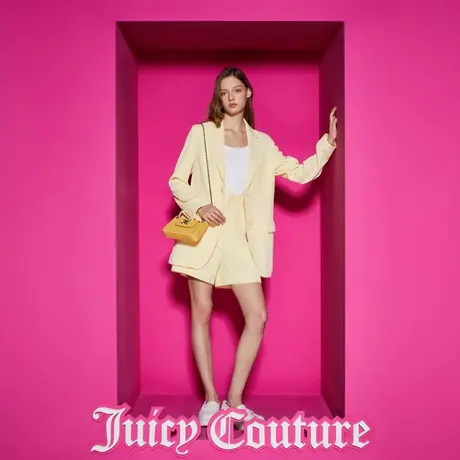 Juicy Couture橘滋23新款芒果生椰简约女休闲西服图片