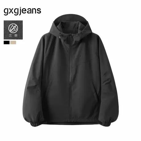【三防】gxg.jeans男装 户外工装宽松连帽夹克外套男 25春新品图片