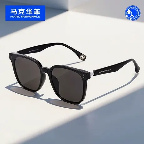 MARK马克华菲太阳镜男高清尼龙防紫外线女款墨镜圆脸大框眼镜防晒图片