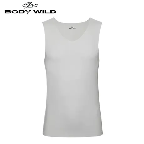 BODYWILD运动健身背心男 士t恤男莫代尔打底背心上衣ZBN11MK2商品大图