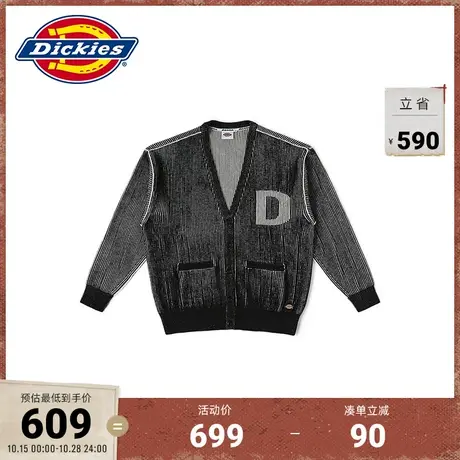 Dickies秋冬工装风 休闲毛衣开衫 男女同款商品大图