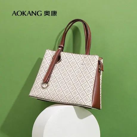 奥康手提包女2023新款时尚大气女士包包青年斜挎包高级感单肩挎包商品大图