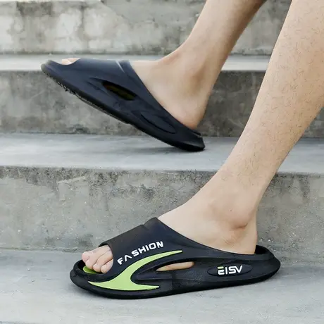 拖鞋男2024新款夏季外穿防滑耐磨室内家居凉拖鞋百搭时尚沙滩鞋软商品大图