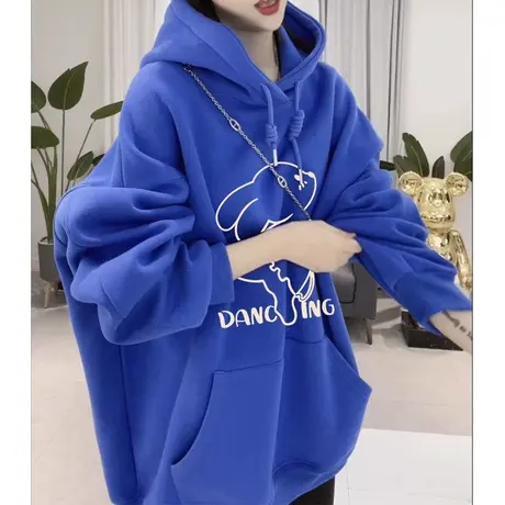 秋冬加绒hiphop潮牌山东即墨卫衣大码美式连帽外套潮ins加厚上衣图片