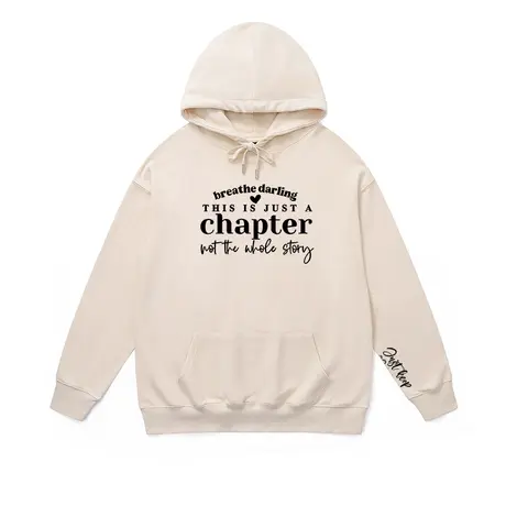 百T大战重磅套头外套加绒加厚秋冬美式复古字母连帽男女帽衫卫衣商品大图