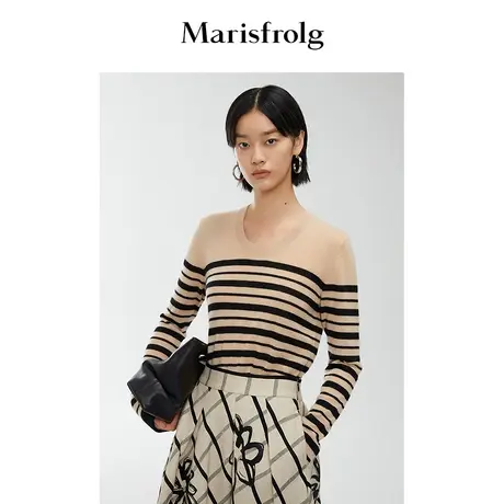 【奥莱清仓保暖季特价 】玛丝菲尔毛针织衫商品大图