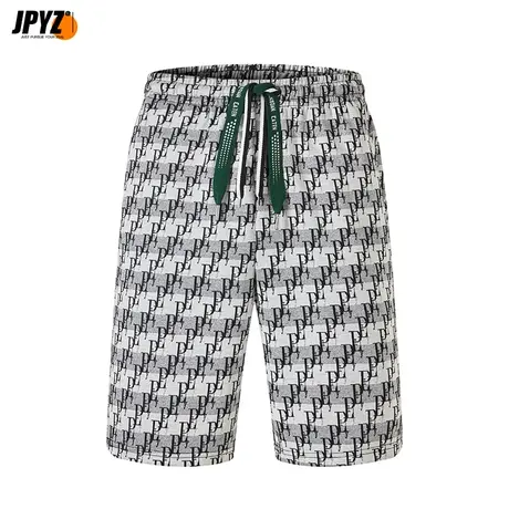 夏季薄款轻奢五分裤男士空调直筒运动裤微弹垂感百搭冰感休闲短裤商品大图