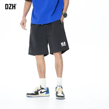 男士篮球运动短裤男外穿夏季薄款速干冰丝五分裤宽松休闲裤子新款商品大图