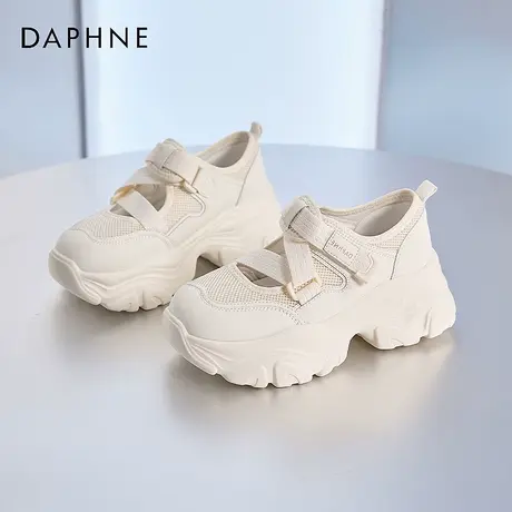 达芙妮厚底老爹鞋小白鞋女2025新款爆款运动凉鞋女款夏季休闲女鞋商品大图