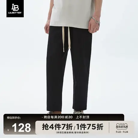 LiLbetter九分裤男士夏季男裤薄款美式裤子男潮牌新款高端休闲裤商品大图