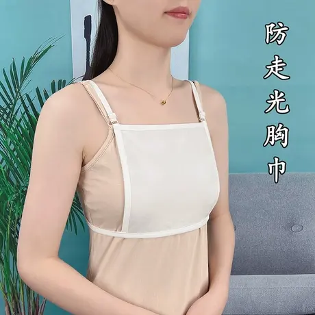 吊带抹胸内搭领口防走光围胸胸挡裹胸布一片式遮胸漏胸内衣商品大图