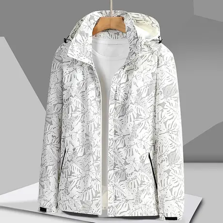 户外冲锋衣女男春秋薄款情侣防风外套防水透气三合一可拆卸登山服商品大图