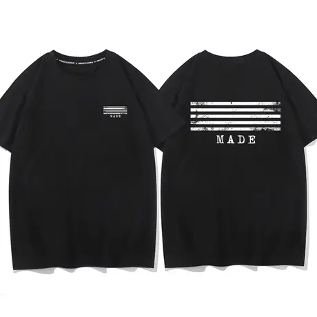 秀洛GD权志龙BIGBANG演唱会MADE周边T恤短袖小清新衣服男女图片