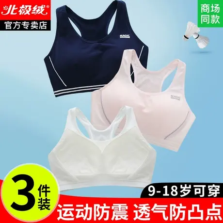 少女内衣学生初中女二阶段发育期14岁青少年文胸高中生运动背心16商品大图