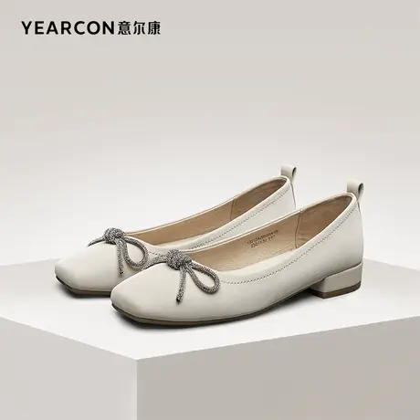 意尔康女鞋官方旗舰店单鞋女百搭时尚休闲浅口一脚蹬outlets商品大图