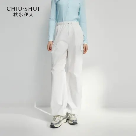 【晶晶姐妹专属】秋水伊人气质时尚裤子年女时尚户外机能风休闲裤图片