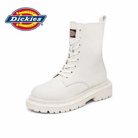 Dickies马丁靴女款2025夏季新款高帮厚底英伦风靴子女鞋工装靴子商品大图