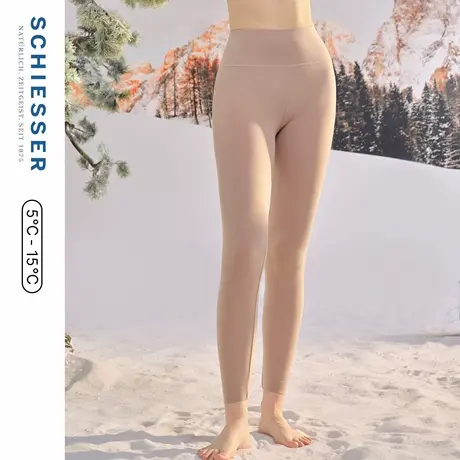 【绵羊毛暖绒】SCHIESSER舒雅25秋冬新品女士含绵羊毛秋裤保暖裤商品大图