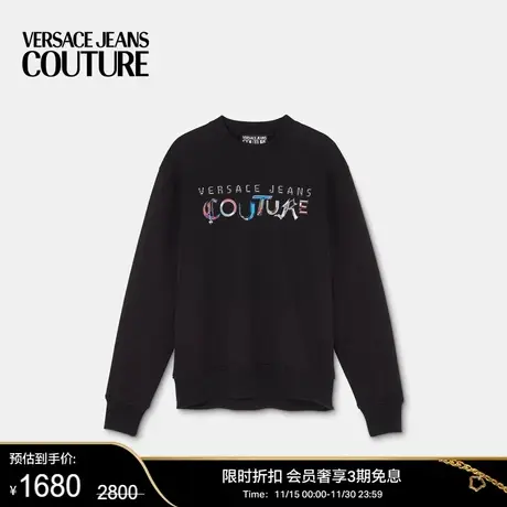 【甄选折扣】VERSACE JEANS COUTURE 男士 Logo 运动衫图片