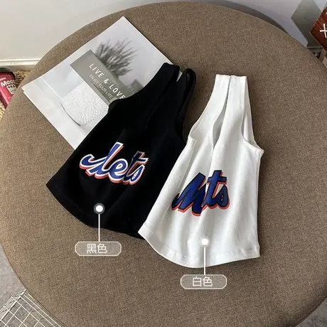 辣妹穿搭大胸吊带背心女外穿潮内搭纯欲风修身有弹力欧美ins上衣商品大图