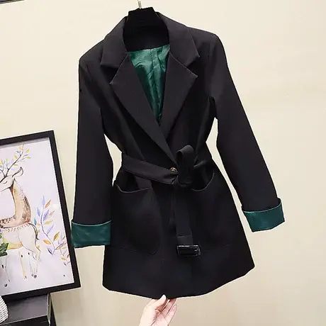 梵魅琳小西装外套女春季新款韩版ins网红气质chic上衣春秋西服潮图片
