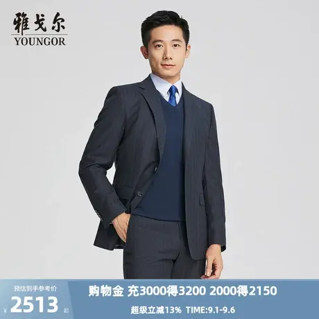 【商场同款】雅戈尔男士西服秋冬新款官方商务休闲西装外套男图片