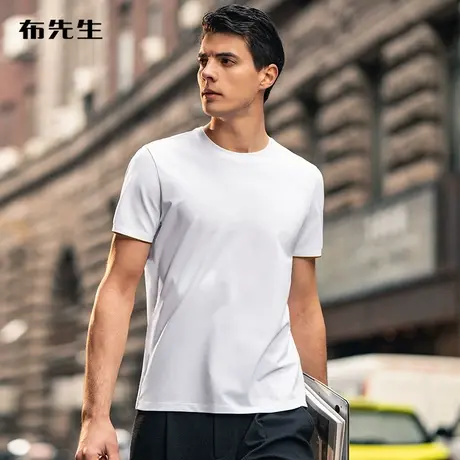 MrBu布先生CoolMax科技凉感圆领男t恤夏季速干排汗短袖衫AT12361商品大图