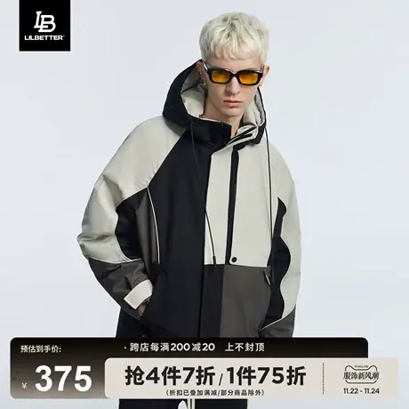 Lilbetter棉衣男新款棉服加厚男装机能工装国潮冬装保暖冬季外套商品大图