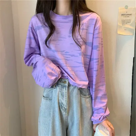 2023年早春秋冬季乌77外套chic卫衣女装ins超火慵懒风长袖上衣服商品大图